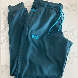 Teal Under Armor joggers